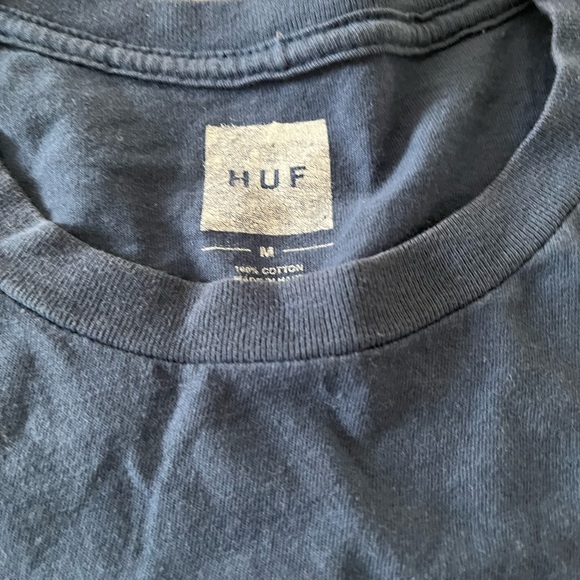 HUF Blue T/Shirt - Picture 3 of 5